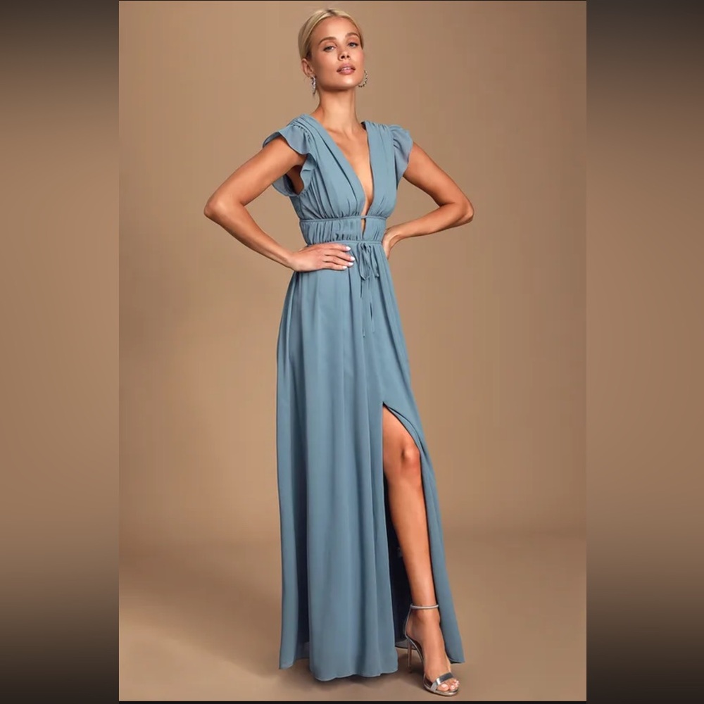 Lulus Blue Dress